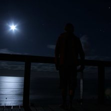 fullm&aring;ne ved surfespotten. Foto: Sveinung Svendsen.