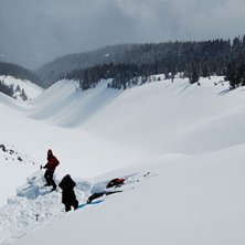 &Aring;kare: Jordan Seldin and Anthony Boronowsk, Oregon Backcountry.