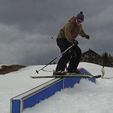 softa rails i Gr&ouml;nklitt. Foto: Johan Berglund. &Aring;kare: Christoffer Bostr&ouml;m.