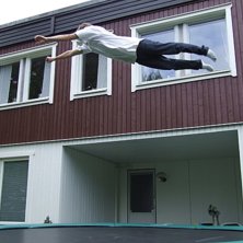 Fett supermanfront!. Foto: Mathias Frykholm. &Aring;kare: William Frykholm.