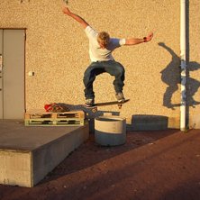 Schysst ljus o skugga kan man tycka.. Foto: Johanna Svensson. &Aring;kare: Kristian Sundgren.