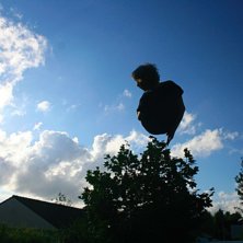 Jag &aring; Niiiklas lattjade lite med &aring; pl&aring;ta.
. Foto: Niiiklas. &Aring;kare: Sanoj.