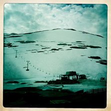 Blid p&aring; backen.... Foto: JAg.