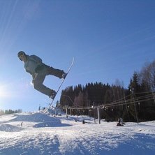 Min lilla 360 med riktigt mycke bak&aring;tvikt......:). Foto: Jerker E. &Aring;kare: Stefan Nordberg.