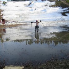 Klarade hela v&auml;gen &ouml;ver p&aring; f&ouml;rsta som tur var.. &Aring;kare: Henrik Lundin.