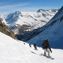Offpist i La Grave med UCPA.. Foto: Anders Lestander.