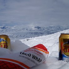Toppenlunch, Vassijaure, maj -15..