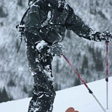 L&ouml;ssn&ouml; p&aring; en nordsida.. Foto: Johan Johansson. &Aring;kare: Johan K&auml;llvik.