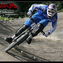 Tim Hammar under 4 cross t&auml;vlingen, Mayehem 2007 . Foto: Kjell Holtenkrans. &Aring;kare: Tim Hammar, Tyres&ouml;.