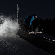 Experimenterade med lite sn&ouml;effekter n&auml;r det b&ouml;. Foto: Emil Johansson. &Aring;kare: Oscar Abrahamsson.