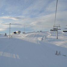 Herlige forhold i Kvitfjell!
-7 p&aring; toppen, -11 i .