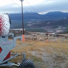 Sn&oslash;kanonene venter p&aring; kulda
Nydelig h&oslash;stv&aelig;r i .