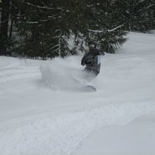 Efter ett dump s&aring; m&aring;ste man bara &aring;ka, &auml;ven om . Foto: Tobias Rydberg. &Aring;kare: Elin Nordh.
