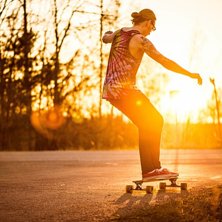 Drog ut i solnedg&aring;ngen och fota brorsan. Foto: Joel Ericsson. &Aring;kare: John Ericsson.