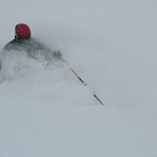 Det var s&aring; grymmt mycket puder den dagen, det bar. Foto: Peter Laskowski. &Aring;kare: Josef Bergman.