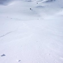 B&ouml;ljande vita f&auml;lt hela v&auml;gen ner till grytan..