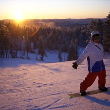 -27 grader p&aring; kl&auml;ppen. Foto: Per Almskog. &Aring;kare: Jens Almskog.