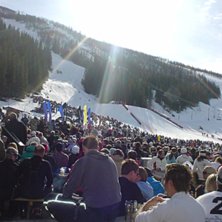 Det er afterski i hemsedal!! P&aring;sken 05. 40 000 me. Foto: Stine. &Aring;kare: Alle.