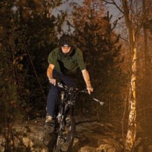 Sista downhillbilden f&ouml;r i&aring;r, snart kommer sn&ouml;n. Foto: Mats Kahlstr&ouml;m. &Aring;kare: Danne.