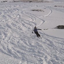 Upp&aring;kt i Sportgastein. Foto: Nils Bengtsson. &Aring;kare: Jag.