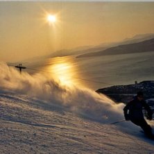Kv&auml;lls&aring;kning i Narvik. Foto: Mikael &Aring;sell. &Aring;kare: Erik Johansson.