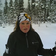 P&aring; v&auml;g till v&aring;ffelstugan. Foto: Jim Kaarnavuo. &Aring;kare: Jessica Lindstr&ouml;m.