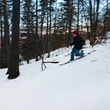 Tomelilla kommun planerade en g&aring;ng i tiden en ski. Foto: Fabian Rimfors. &Aring;kare: Erik Blomqvist.