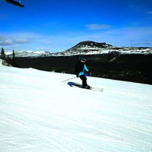 Soft dag, saknar sn&ouml;n n&auml;r man tittar tillbaka p�. Foto: Johanna Forsberg. &Aring;kare: Fanny Staffandotter.