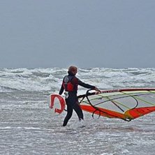 Storm i Laholm. Foto: Sam Hansson. &Aring;kare: Elias Axelsson.