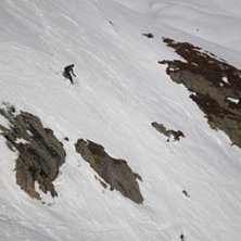 Hyfsat brant i slasket.. Foto: Rasmus Carlsson. &Aring;kare: Rikard Karsberg.