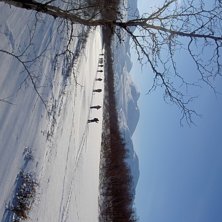 En h&auml;rlig dag s&aring; h&ouml;gt upp i sverige man kan kom. Foto: Linda Olsson. &Aring;kare: Delar av min klass.