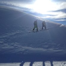 Liten skidort med 4 st knappliftar och en stollift. Foto: Patrik Jansson. &Aring;kare: Kalle Johansson, Tovo Spiral.