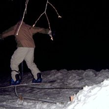 Klaga inte p&aring; hur stort hoppet &auml;r, det var inte . Foto: Andreas Thom&egrave;e. &Aring;kare: Me and min br&auml;da.