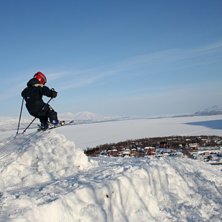 Det g&auml;ller att b&ouml;rja i tid.... Foto: Johan &Aring;hlander. &Aring;kare: &amp;quot;mini me&amp;quot;.