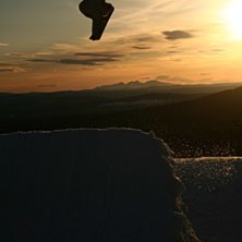 Bs 5 nose i solnedg&aring;ngen. Foto: Petter Mild. &Aring;kare: Max M&aring;nsson.