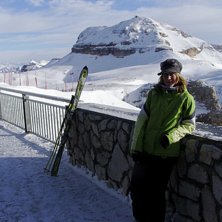 Utsikt mot Piz Boe. Foto: Bj&ouml;rn Holmgren. &Aring;kare: Ellen.