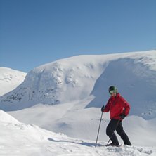 Fin r&auml;nna d&auml;r du.... Foto: Christoffer Bostr&ouml;m. &Aring;kare: H&aring;kan &Ouml;dman.