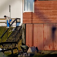 Inspelning av kommande vinterns skidfilm har redan. Foto: Gustav Wennerstr&ouml;m. &Aring;kare: Marcus Petersson.