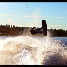 En liten backroll efter v&aring;ran gangster nautique. Foto: william. &Aring;kare: bladde.