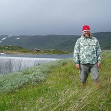 P&aring; fj&auml;llmarch!. Foto: Stina Djurhed. &Aring;kare: Tomas.