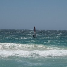 wind surfing in Busso - Australia=). Foto: wadsten.