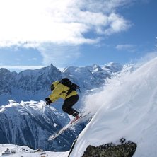 Klassisk vy &ouml;ver Chamonix.. Foto: Emil Persson. &Aring;kare: Joe House.