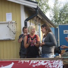 jag n&amp;#039; matilda fick g&aring; fram till &amp;qu. Foto: magnus wikstr&ouml;m. &Aring;kare: soffy &amp;amp;matilda.