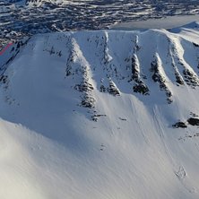 Toppen p&aring; Bandaklumpen &auml;r lookers right p&aring; bild. Foto: Mattias Skantz.