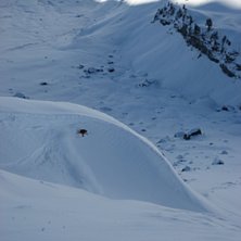 Ett fint kort p&aring; en fin sv&auml;ng p&aring; en fin dag.. Foto: David Rangsj&ouml;. &Aring;kare: Theodore Birkner.