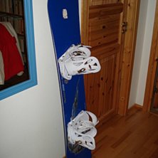 Min Air med ny custom bind.. Foto: Olle Sandberg.