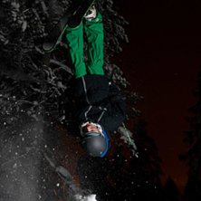 Banana backflip . Foto: Christian Kahlbom. &Aring;kare: Truls (jag).