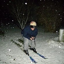 Den f&ouml;rsta sn&ouml;n kom, R&auml;ckte inte riktigt till a. Foto: Ramona Gustavsson. &Aring;kare: Henri Nilsson.