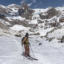 Marcus Rentschler ser tillbaka p&aring; &aring;ket ned genom. Foto: Axel Adolfsson.