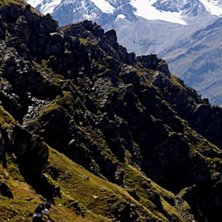 cykling i verbier med gand combin i bakgrunden. Foto: rob h smith. &Aring;kare: sunken sr.